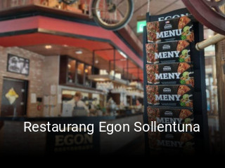 Restaurang Egon Sollentuna