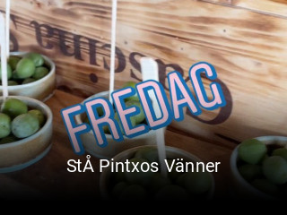 StÅ Pintxos Vänner