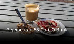 Gejersgatan 53 Cafe O Butik