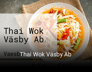 Thai Wok Väsby Ab