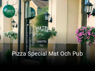 Pizza Special Mat Och Pub