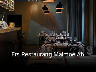 Frs Restaurang Malmoe Ab