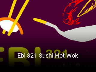 Ebi 321 Sushi Hot Wok