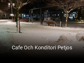 Cafe Och Konditori Petjos