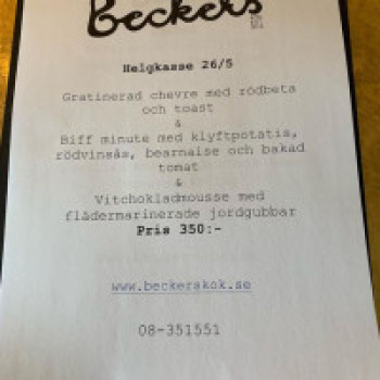 Beckers Kök