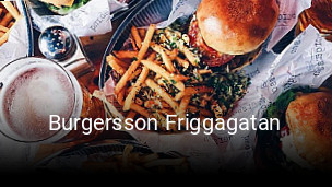 Burgersson Friggagatan