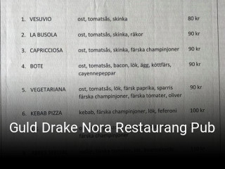 Guld Drake Nora Restaurang Pub